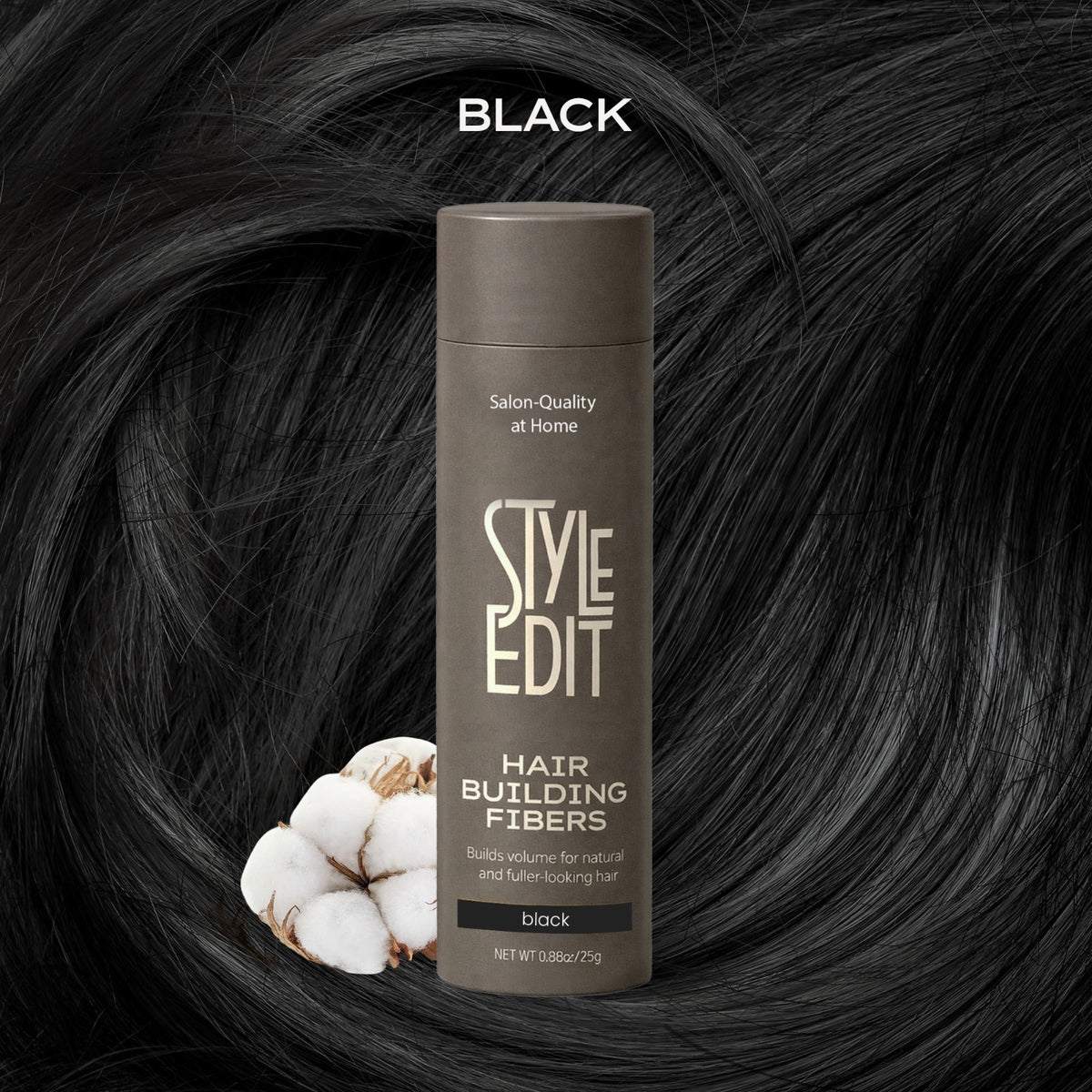 Hair Building Fibers for Thinning Hair | Instant Volume & Concealment