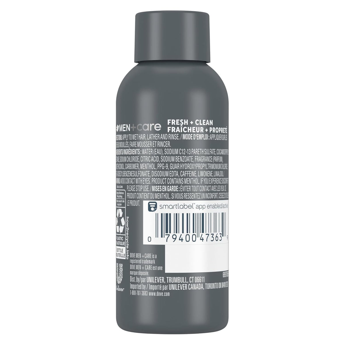 Men's Caffeine Infused 2-in-1 Strengthening Shampoo & Conditioner - 3 Fl Oz