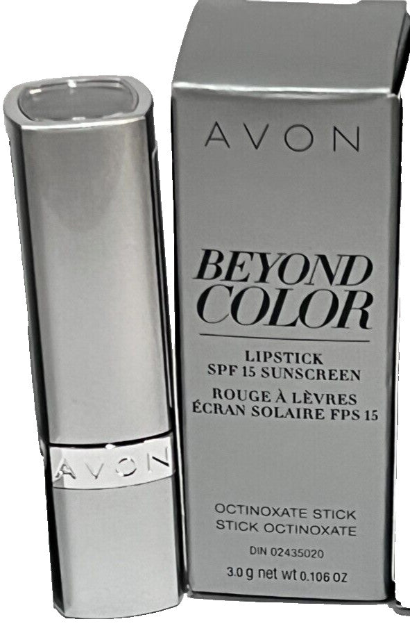 Lipstick SPF 15 - Beyond Color Avon Truffle (Discontinued) in Box
