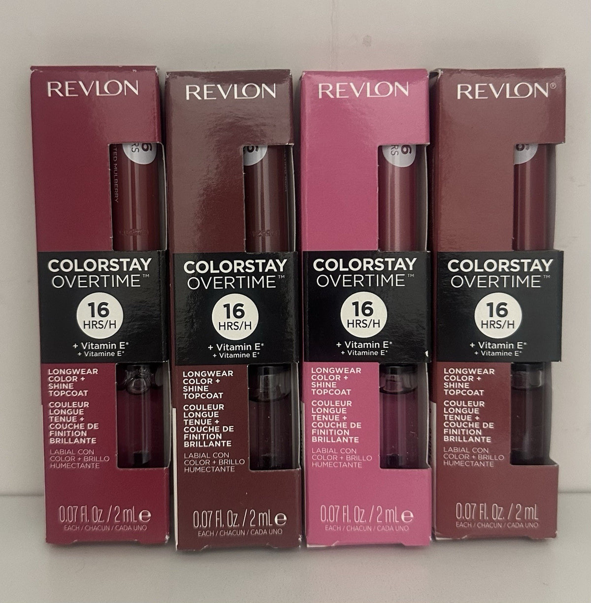 Revlon Colorstay Overtime Lip Color - Custom Shade Selection, Long-Lasting