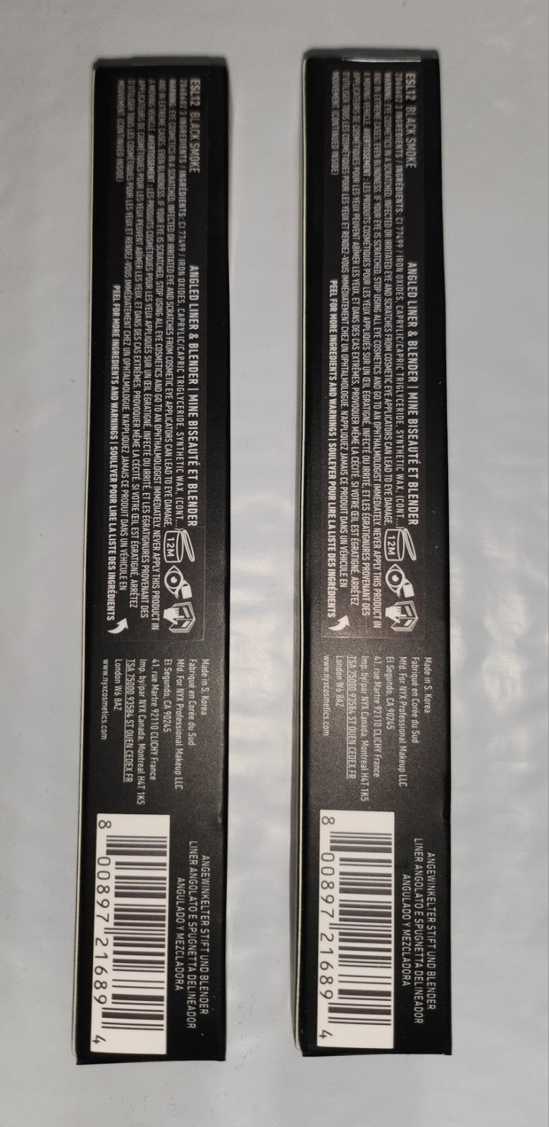 2 Pack Black Smoke Epic Smoke Eyeliner Pencil - New Sealed