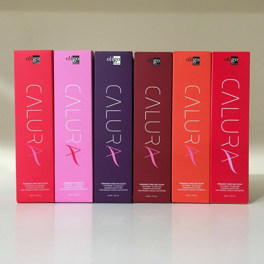 Oligo Calura Permanent Hair Color - Ammonia & PPD Free, 2 oz