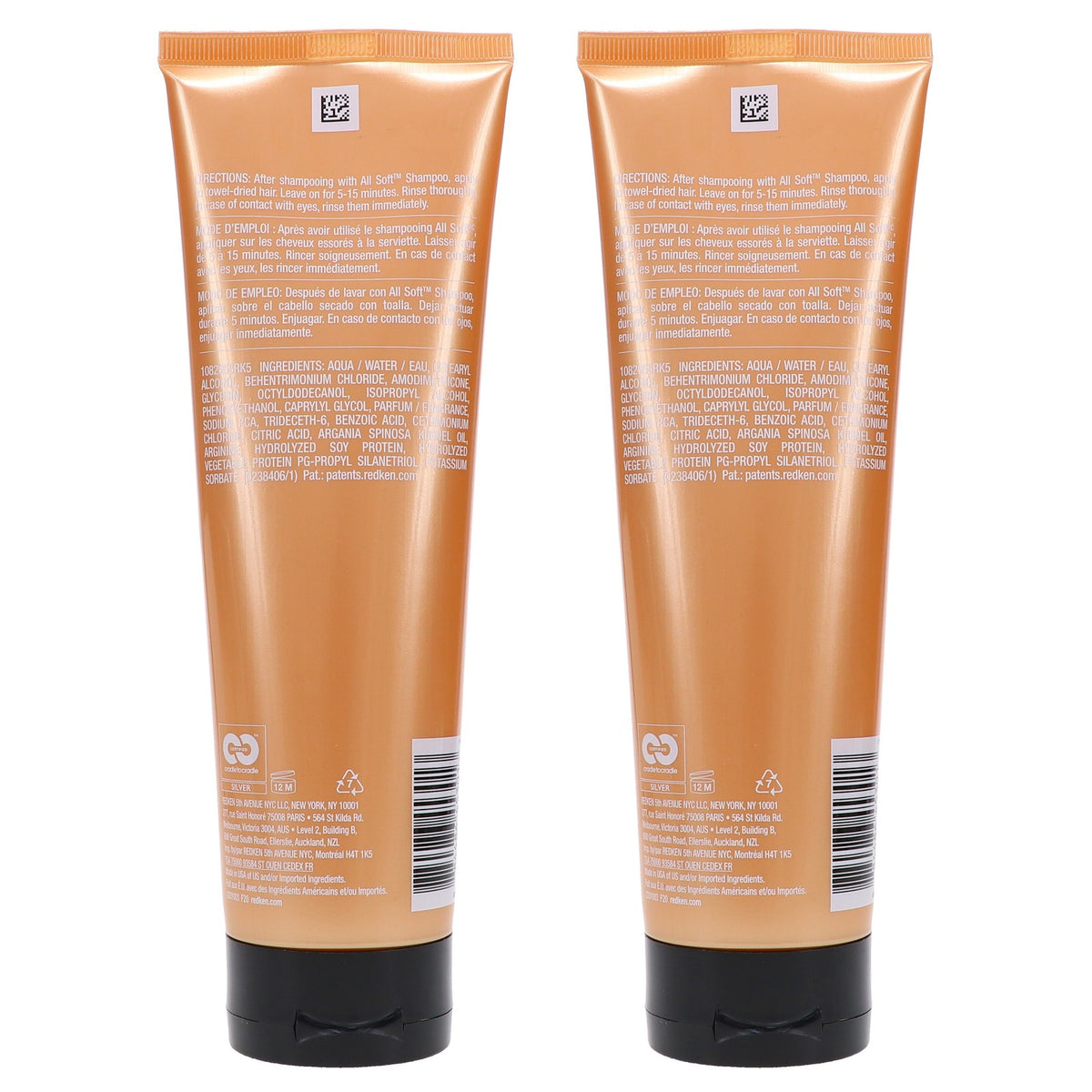 Redken All Soft Heavy Cream Deep Conditioner 8.5 oz - 2 Pack