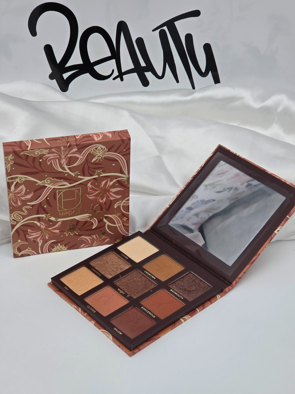 HipDot Witchy Warm Eye Shadow Palette – 0.78 oz, Neutral Tones