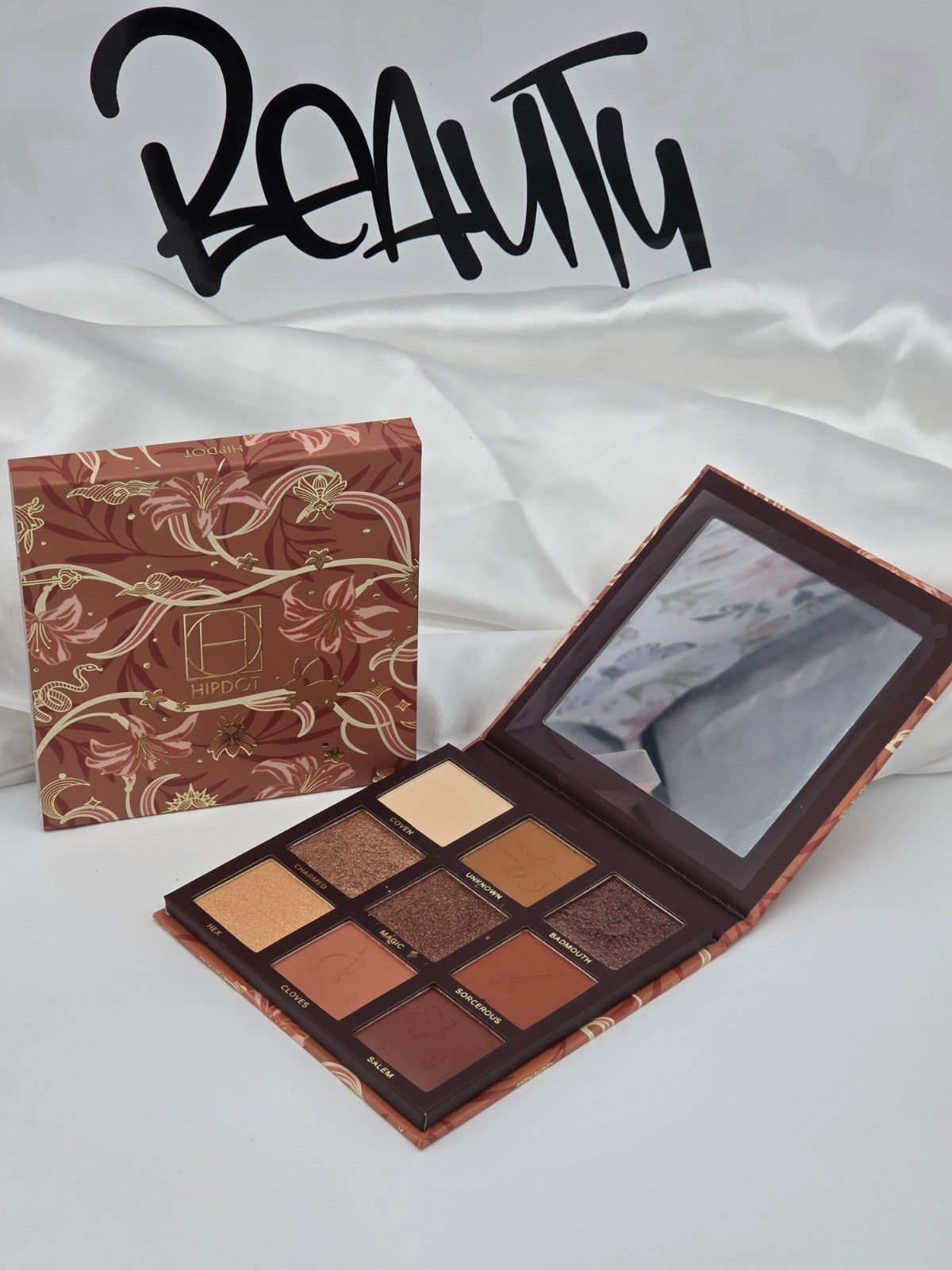 HipDot Witchy Warm Eye Shadow Palette – 0.78 oz, Neutral Tones