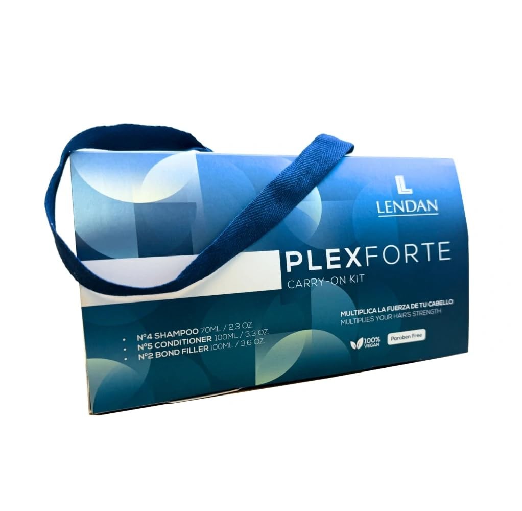 Lendan Plex Forte Hair Care Kit - Shampoo & Conditioner for Damaged Hair