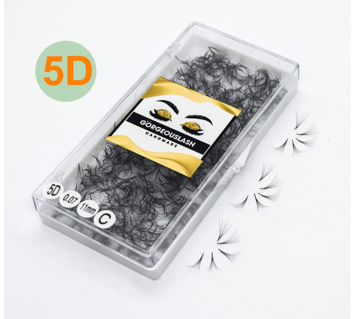 1000 Fans Premade Volume Eyelash Extensions - Handmade Lash Fans for Lash Artists