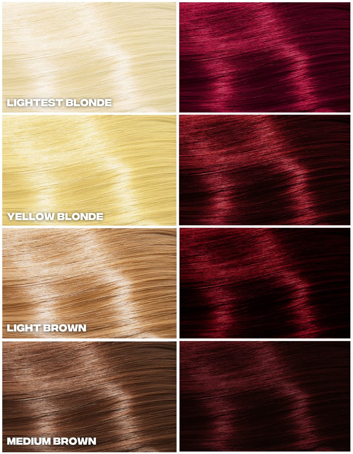 Semi-Permanent Hair Dye Burgundy - Vegan & Cruelty-Free Hair Color