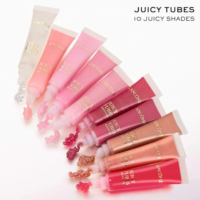 Lip Gloss Set | 100% Authentic Lancôme Juicy Tubes – Ultra-Shiny, Hydrating