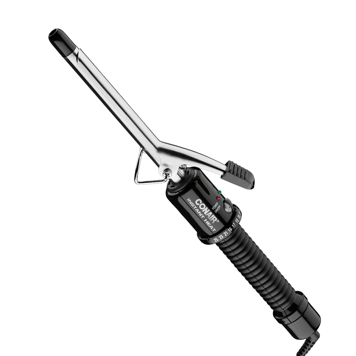 1/2 Inch Curling Iron with 25.5-Inch Barrel, Instant Heat, Dual Voltage