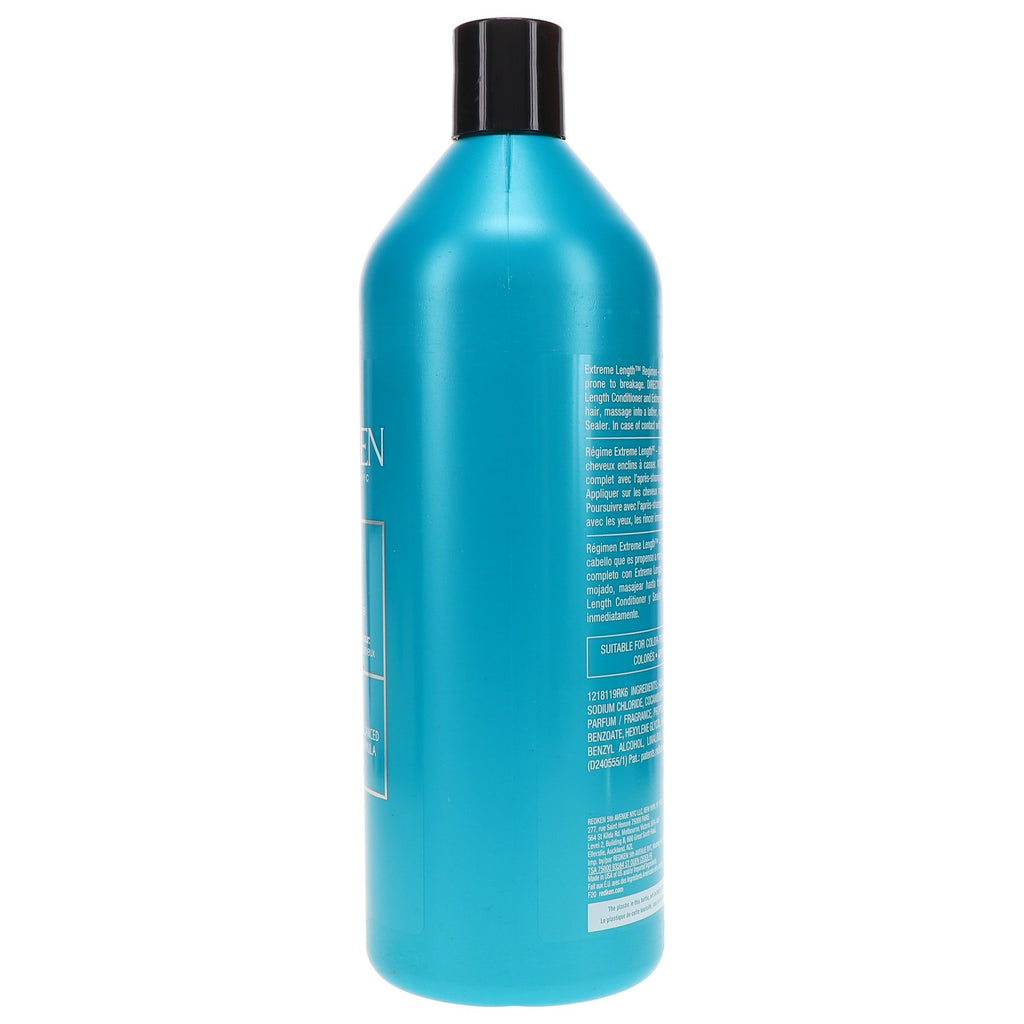 Redken Extreme Length Hair Shampoo 33.8 oz for Hair Growth & Damage Repair