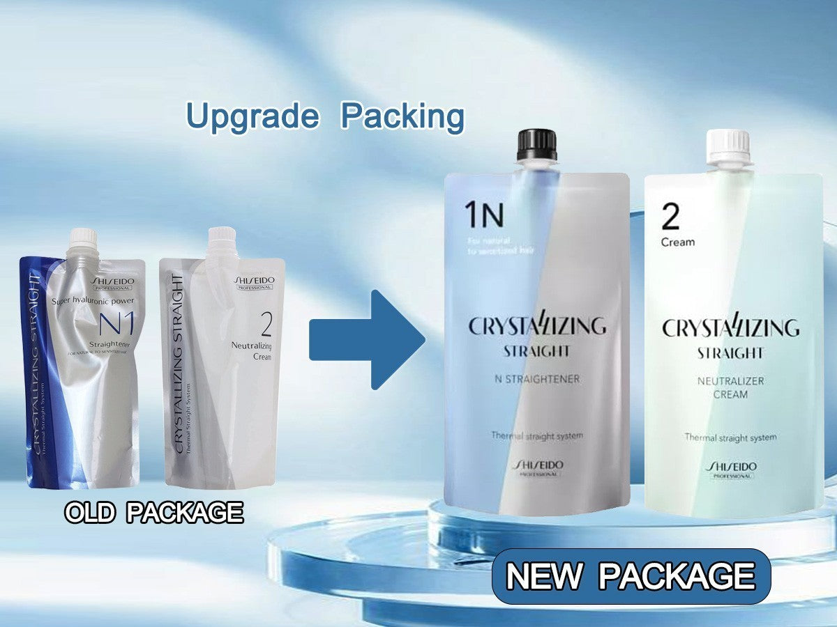Hair Straightener & Neutralizer Set for Frizz-Free, Shiny Hair - 400g