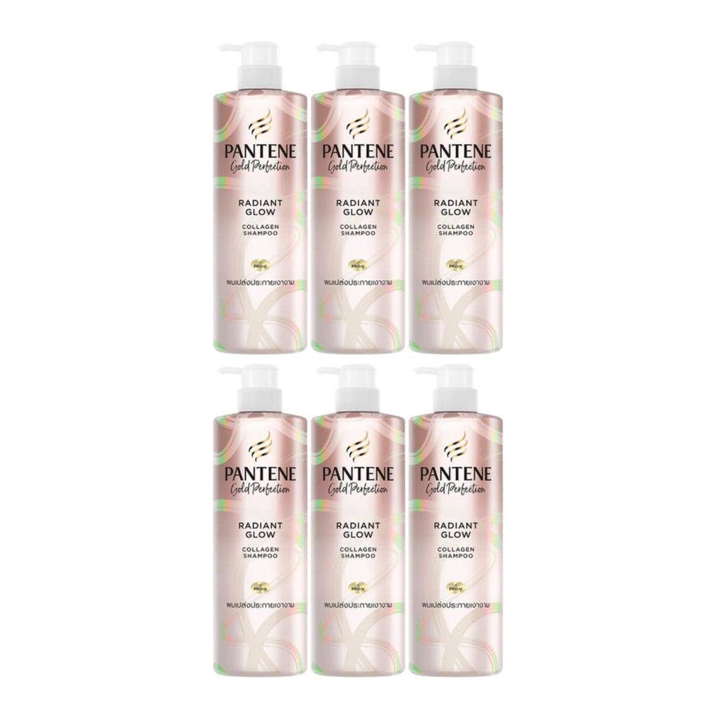 Pantene Pro-V Gold Perfection Collagen Shampoo 300ml - Pack of 6