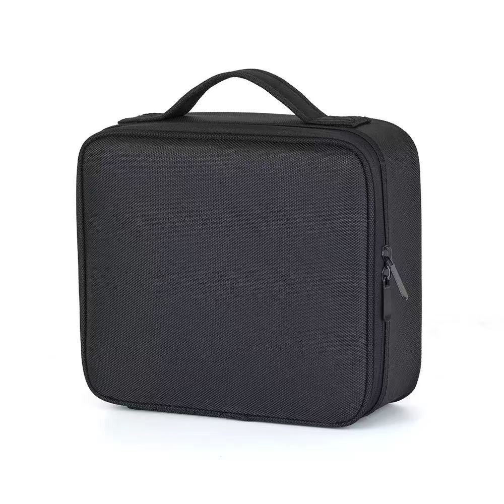 Oxford Cloth Portable Makeup Bag - Compact Cosmetic Organizer