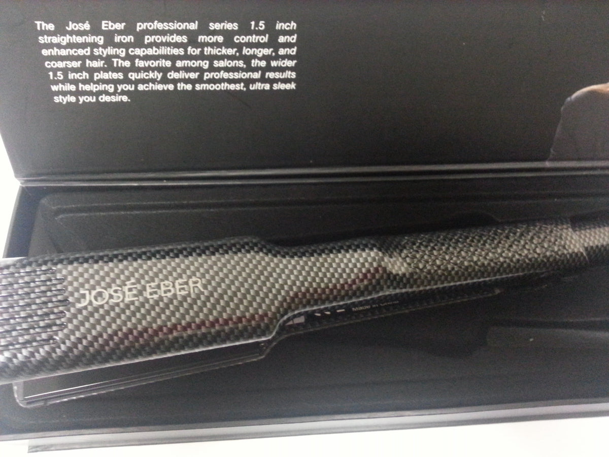 1.5 Inch Carbon Fiber Flat Iron for Hair Styling - Ionic Technology