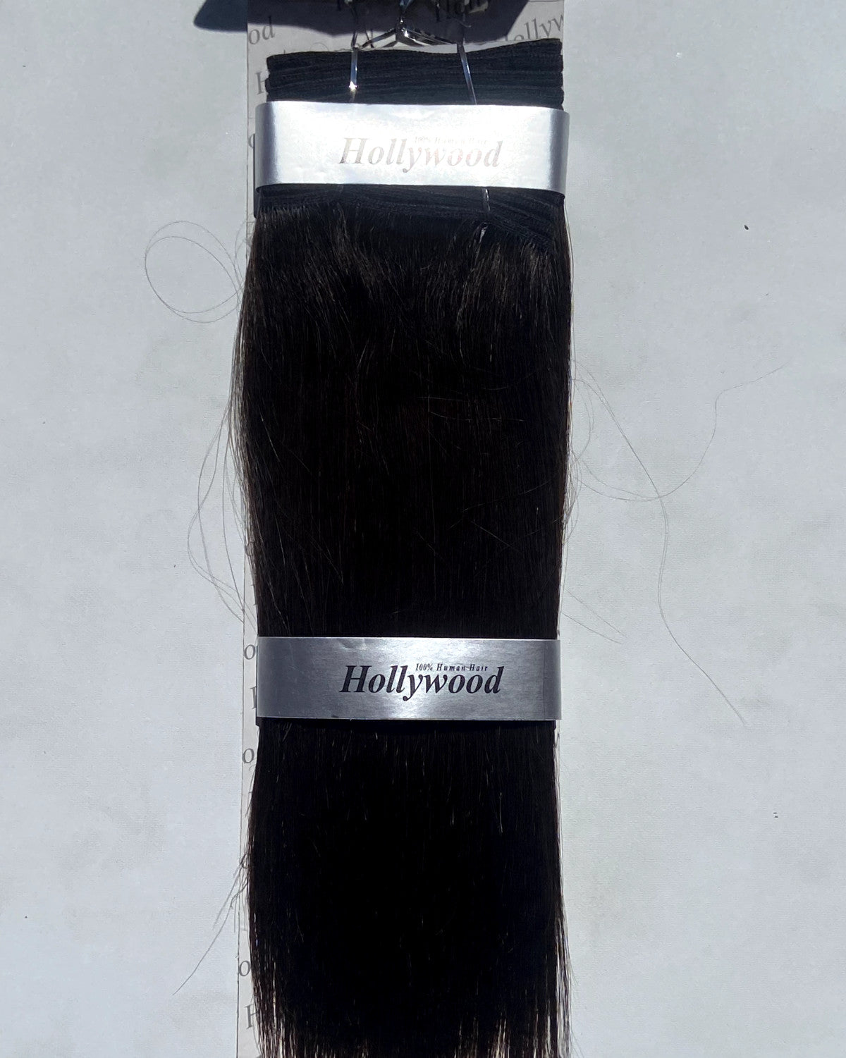 10-Inch Multi-Color Human Hair Weft - Silky Straight Natural Extension