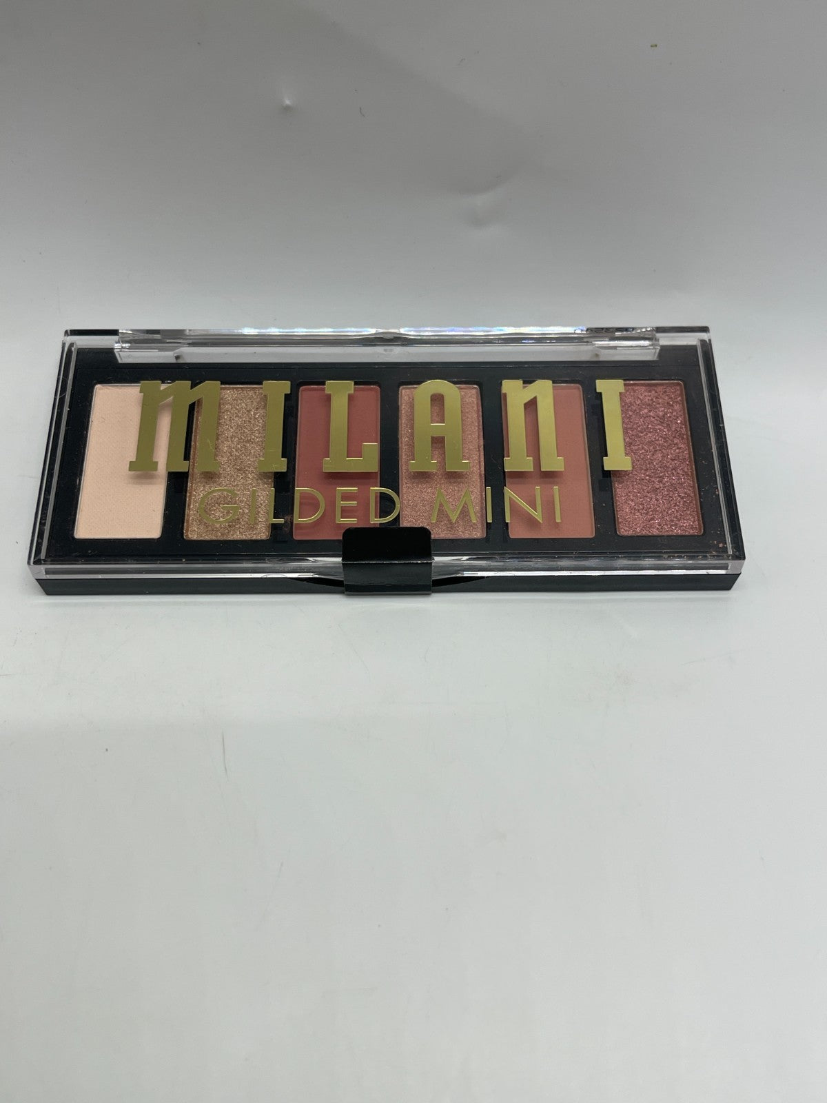Milani Gilded Mini Eyeshadow Palette - 6 Matte & Shimmer Shades, Rose Tones