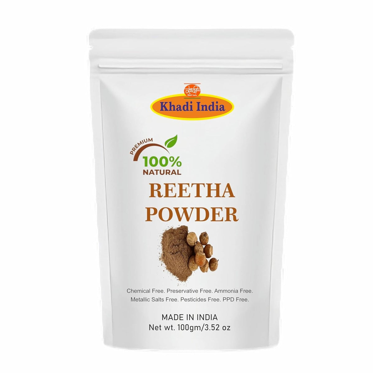 Herbal Amla Reetha Shikakai Bhringraj Hibiscus Hair Powder Pack of 5 - Natural Hair Care