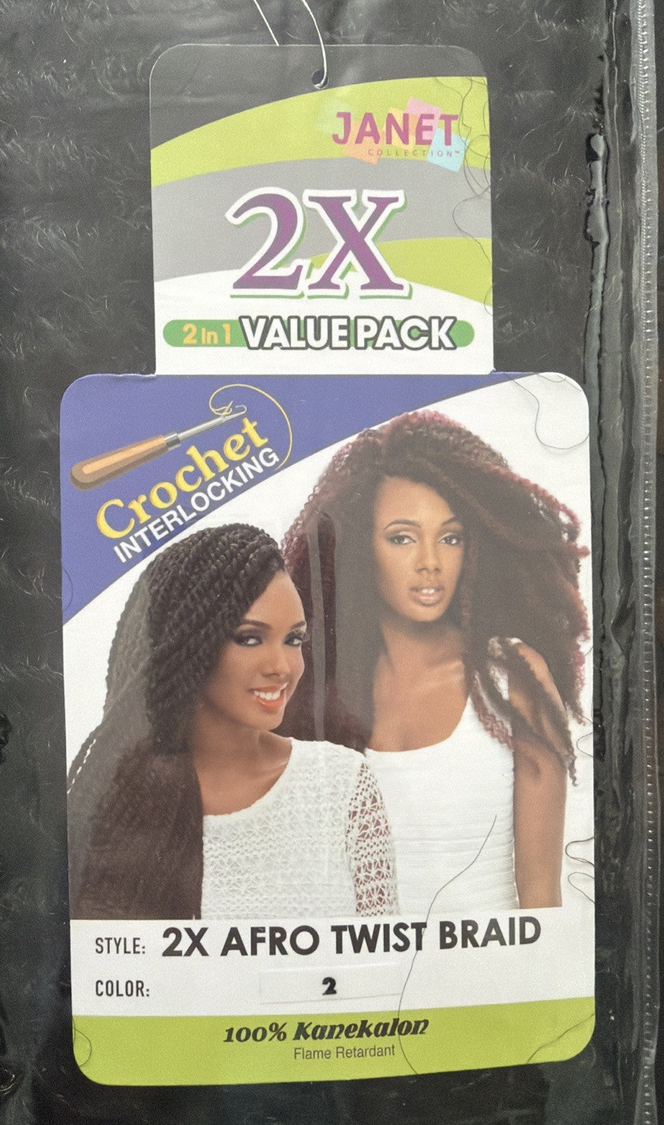 Kanekalon Afro Twist Braid Hair Set - Marley & Twist Styles, 3 Pack