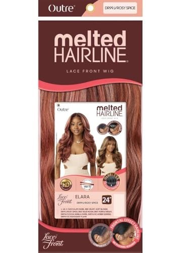 Luxury Lace Front Wig with Melted Hairline, Natural Look, Heat Resistant - Off Black 1B