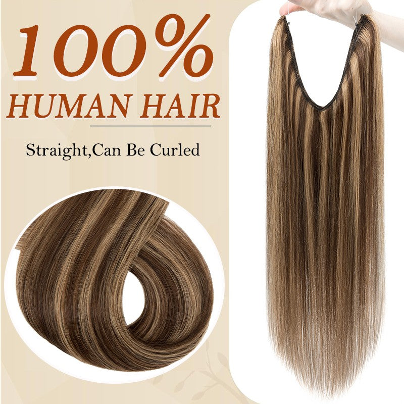 Clip-In Remy Human Hair Extensions with Invisible Wire - Thick Balayage