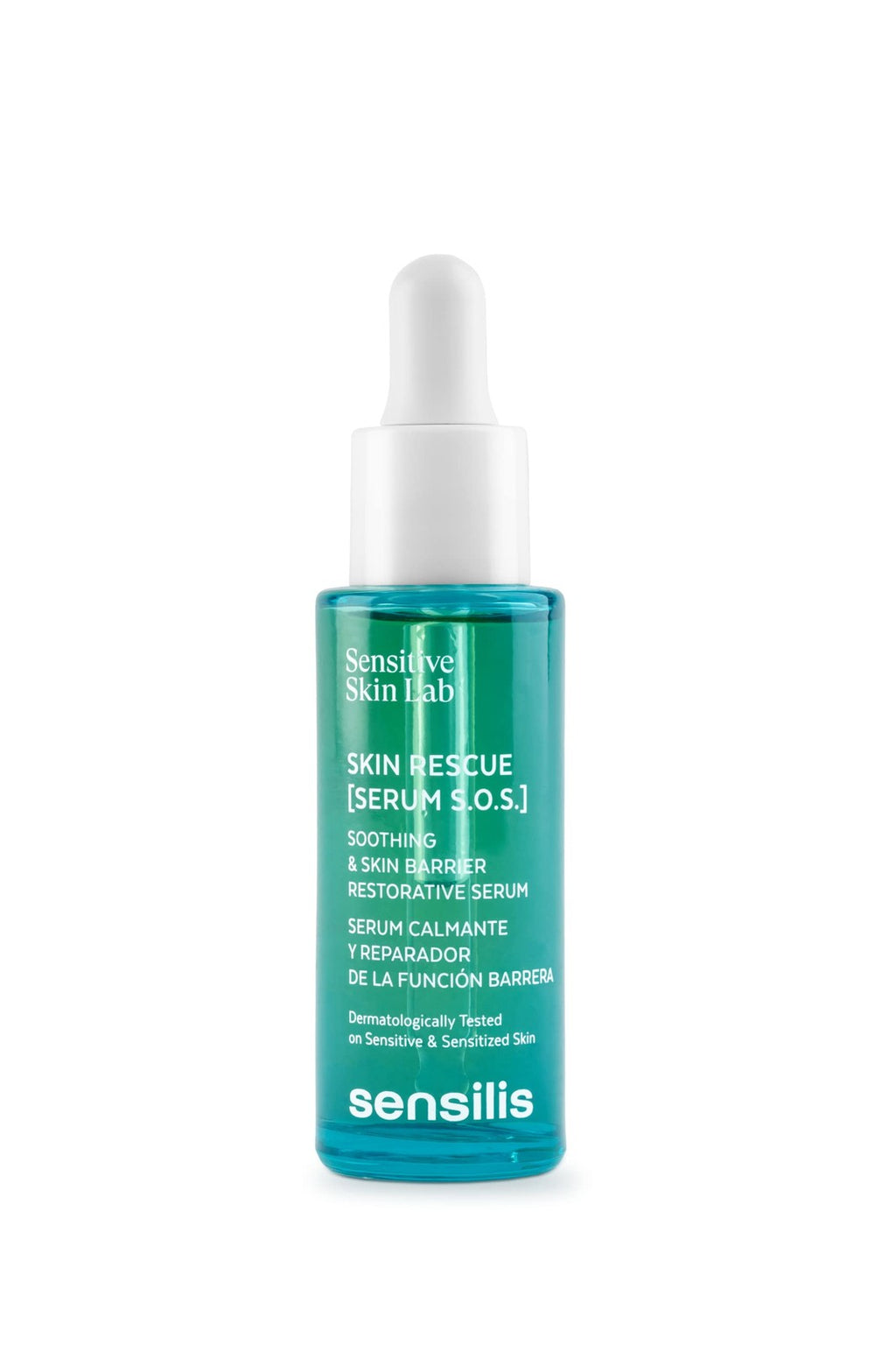 Sensilis Skin Rescue Serum SOS 30ml Soothing Face Treatment for Sensitive Skin