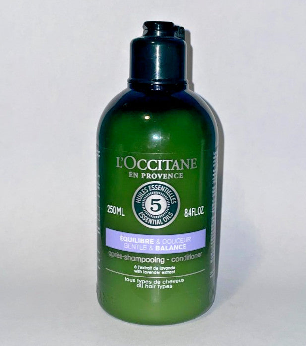 L’Occitane Lavender Conditioner 250mL Hair Care for Gentle Detangling & Balance