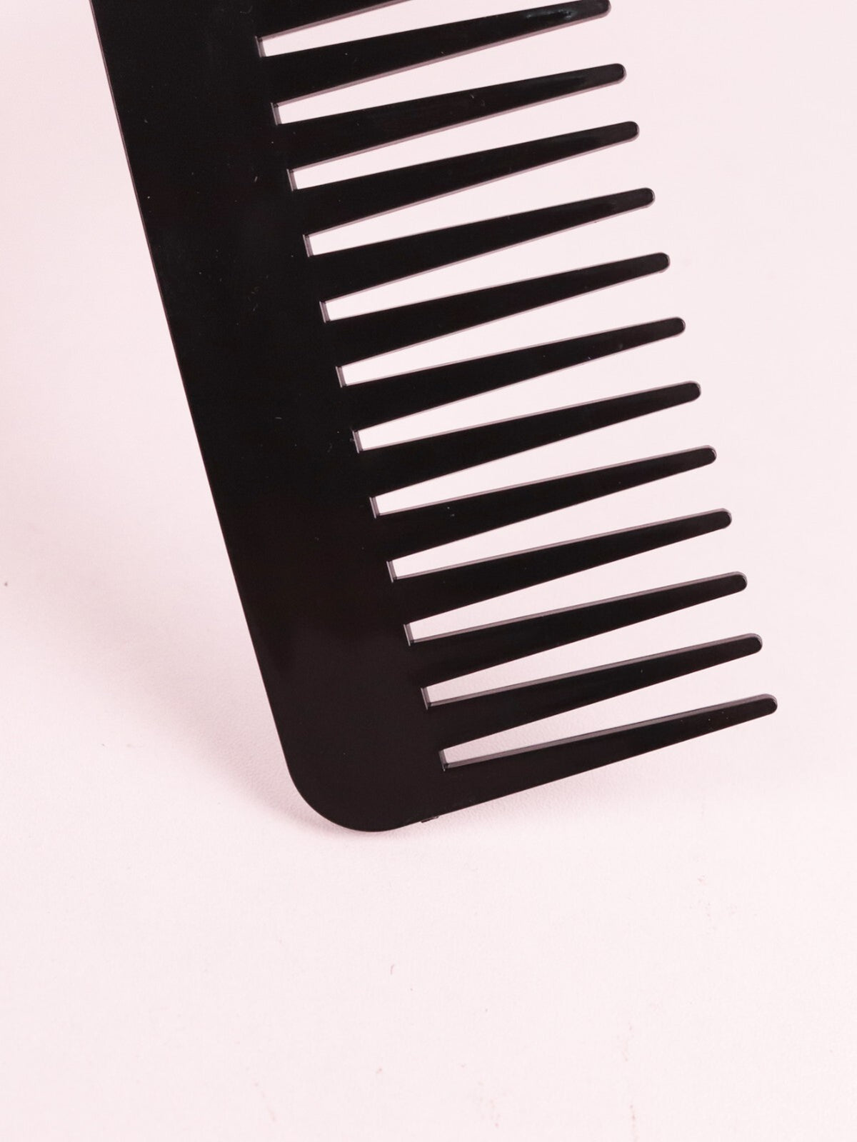 Wide Tooth Anti-Static Heat-Resistant Hair Comb for Detangling, Large Size