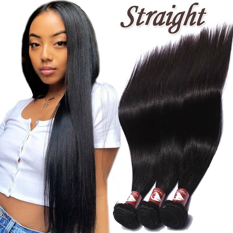 Deep Wave & Kinky Curly Human Hair Extensions - Virgin Weave, Unprocessed, 8-30 inch