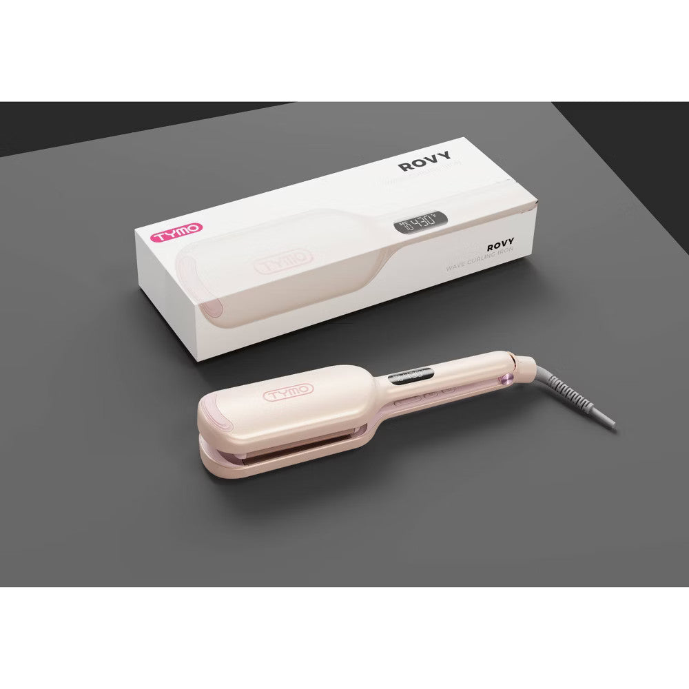Hair Waver with Deep W-Shaped Design - Champagne Pink