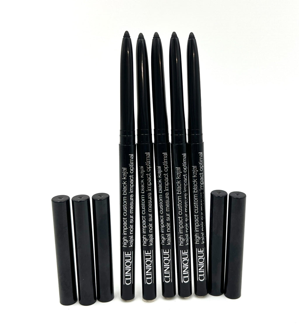 Clinique High Impact Custom Black Kajal Eyeliner Set - 5 Pack, 01 Blackened Black