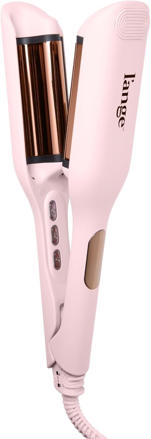 Deep Wave Hair Waver with Titanium 1-Inch 3-Barrel Styling Tool