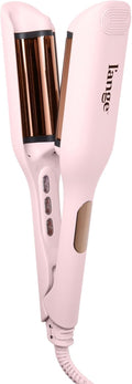 Deep Wave Hair Waver with Titanium 1-Inch 3-Barrel Styling Tool