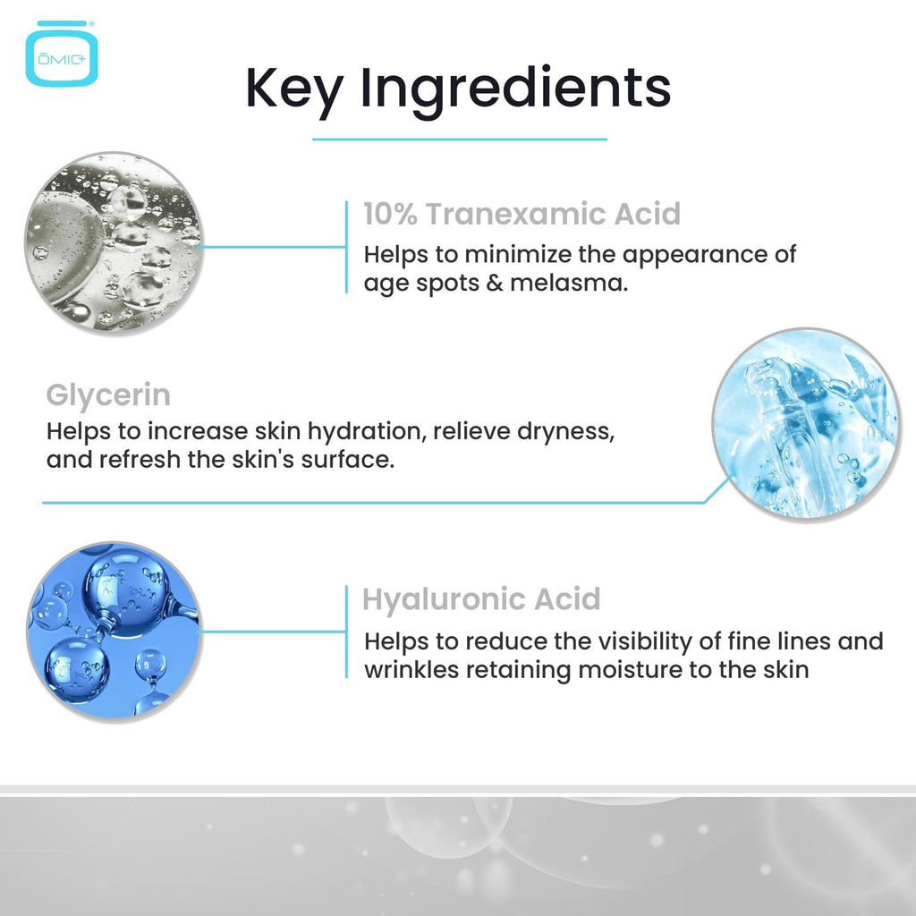 10% Tranexamic Acid Face Serum for Brightening & Blemish Reduction - 1 fl oz
