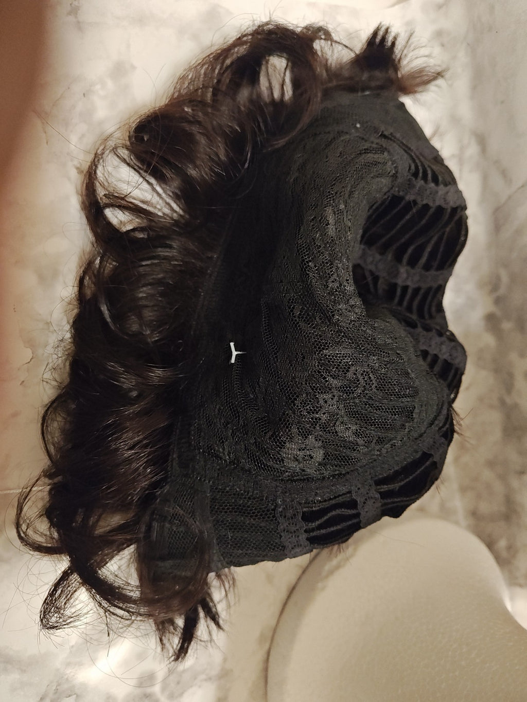 100% Human Hair Wig - Carmen Natural Brown Black - New with Tags