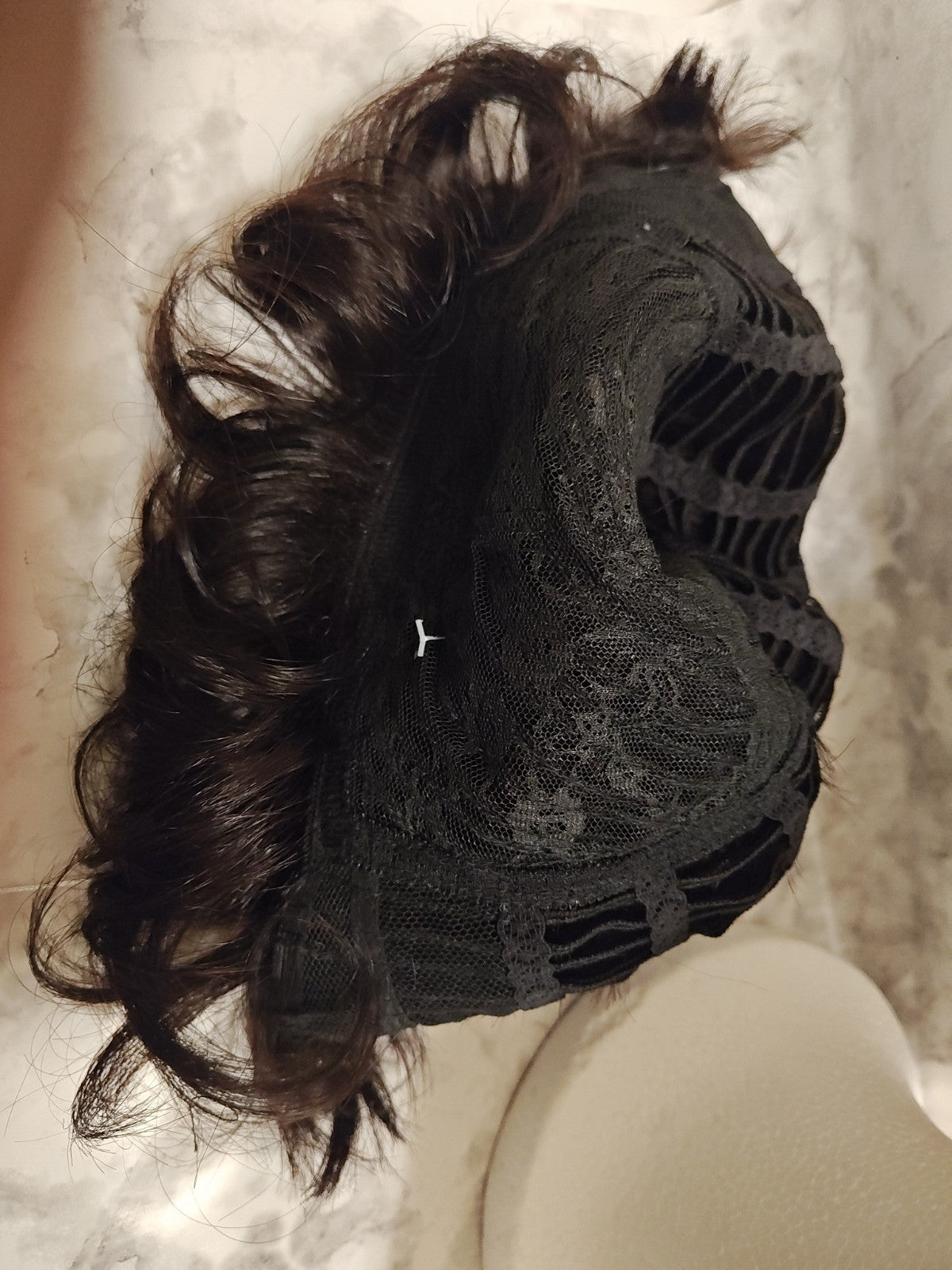 100% Human Hair Wig - Carmen Natural Brown Black - New with Tags