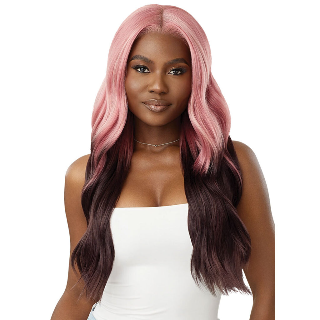 Outre Lace Front Wig - 13x6 Hand-Tied Pre-Plucked Hairline, Heat-Friendly