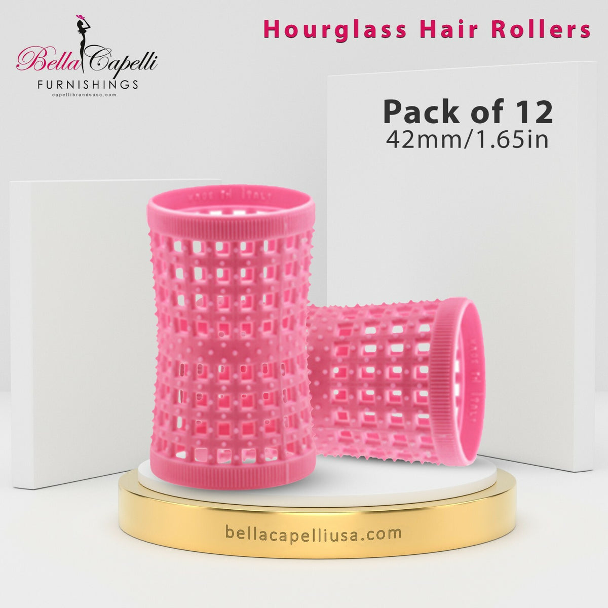Natural Hair Pins Pack of 25 - 4.5 Inch Metal Hourglass Style Hair Clips
