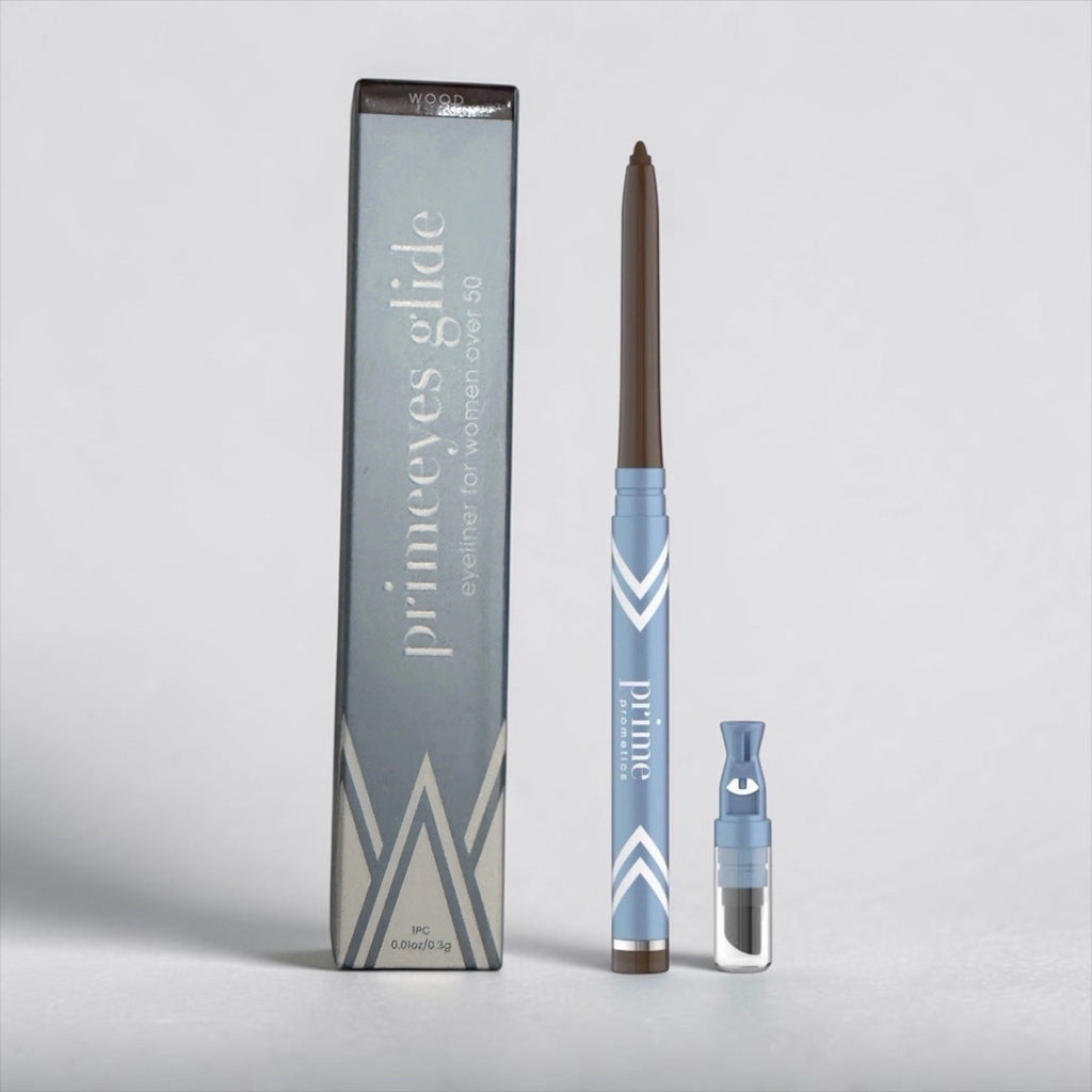Water-Resistant EyeLiner for Women Over 50 - Shimmer, Buildable, PrimePrometics