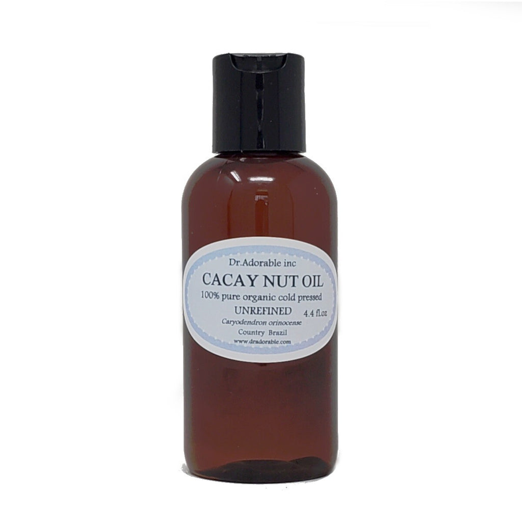 Unrefined Cacay Nut Oil for Skin Hair Body - Organic Anti-Aging Moisturizer