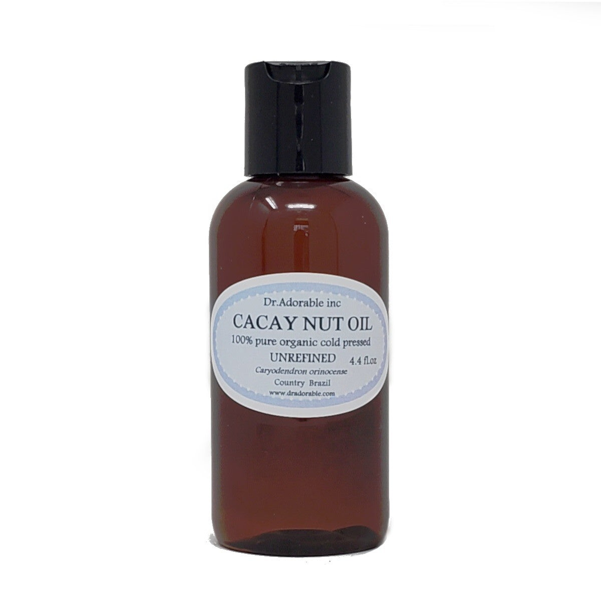 Unrefined Cacay Nut Oil for Skin Hair Body - Organic Anti-Aging Moisturizer