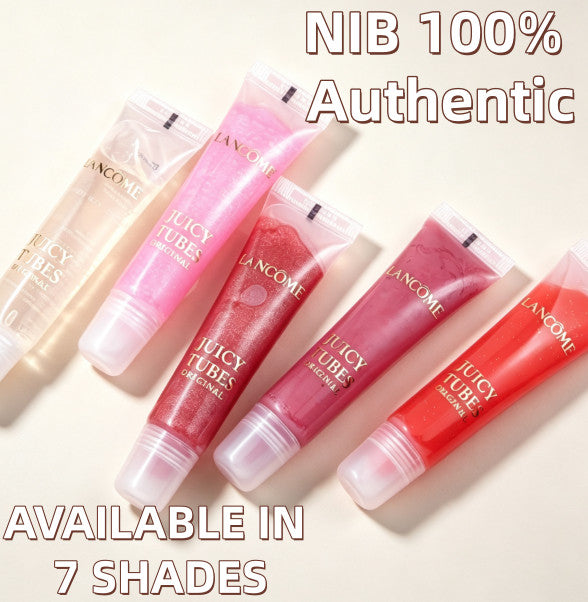 Lip Gloss Set | 100% Authentic Lancôme Juicy Tubes – Ultra-Shiny, Hydrating