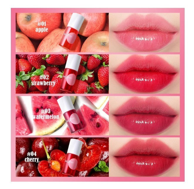 Lip & Cheek Stain Set - 18 Vibrant Waterproof Lip Gloss & Liquid Blush