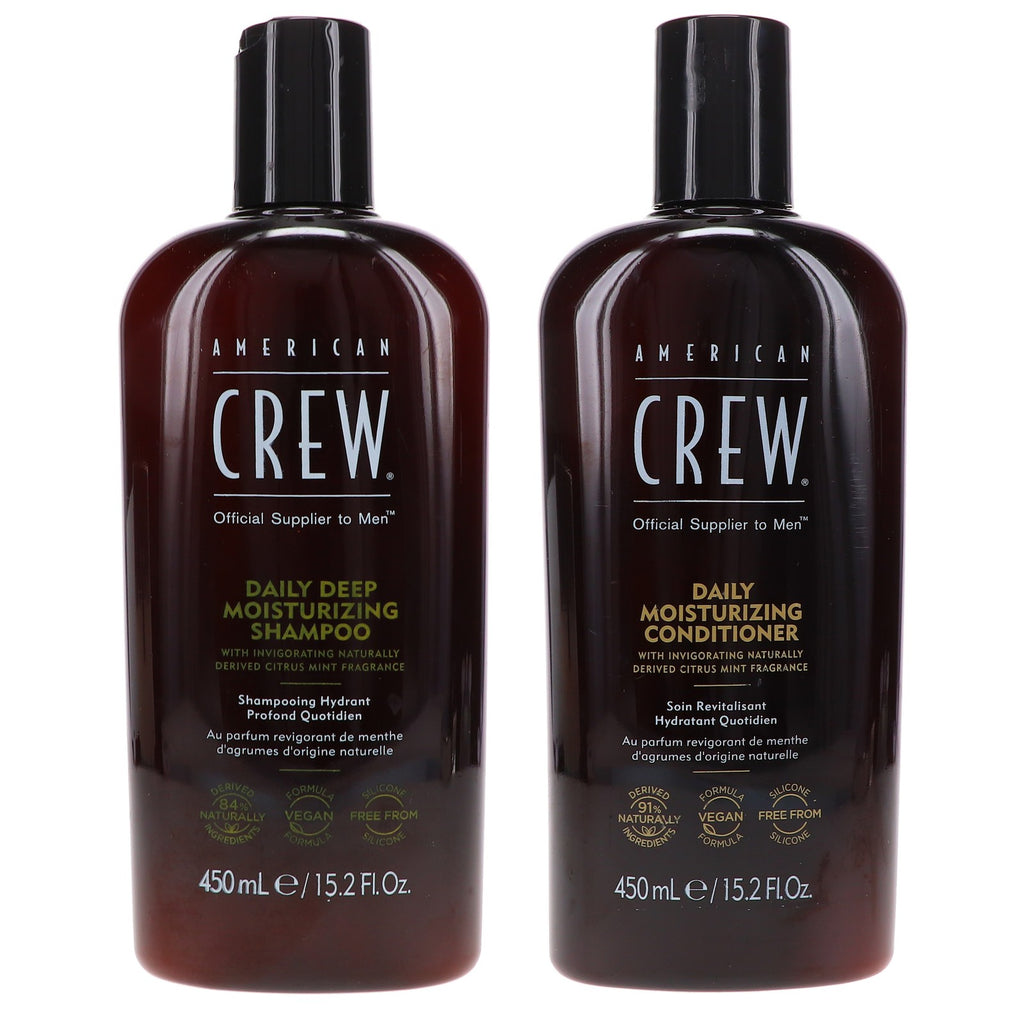 Men's Daily Moisturizing Shampoo & Conditioner Set 15.2 oz Each