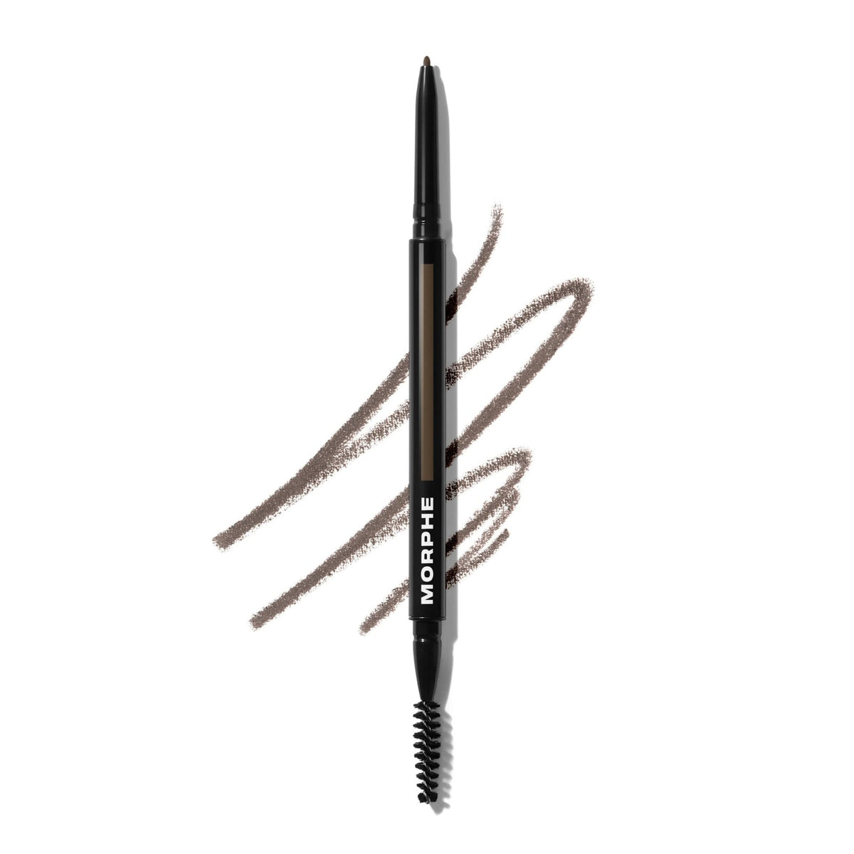 Morphe Micro Dual Eyebrow Pencil - Long-Wear, Precise, Chocolate Mousse