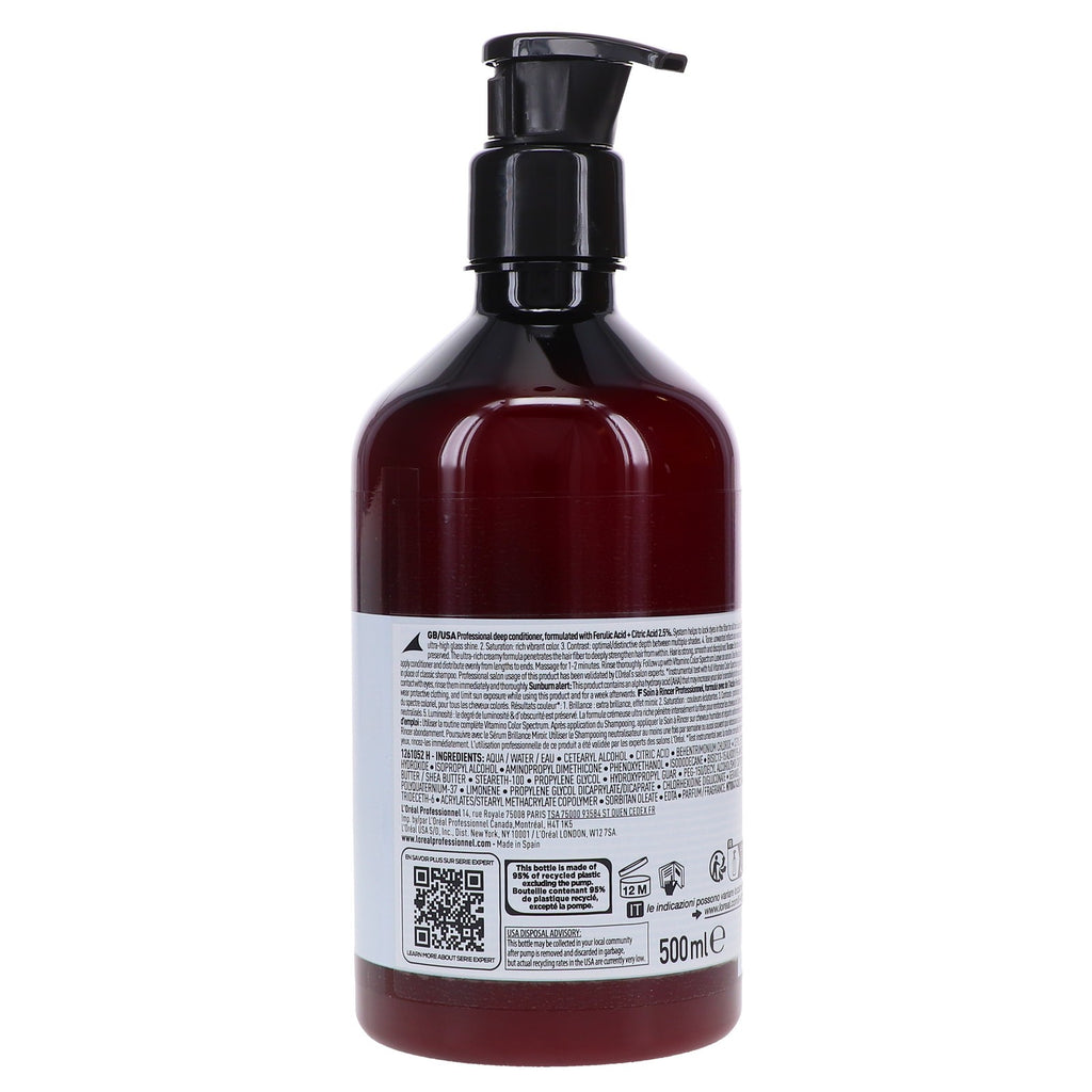 L'Oreal Professionnel Vitamino Color Deep Conditioner for Color-Treated Hair 16.9 oz