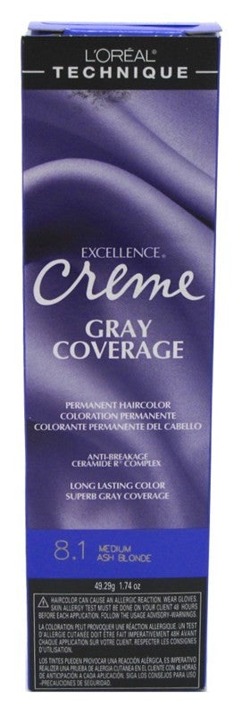 Medium Ash Blonde Hair Color Creme - 3 Pack, 1.74oz