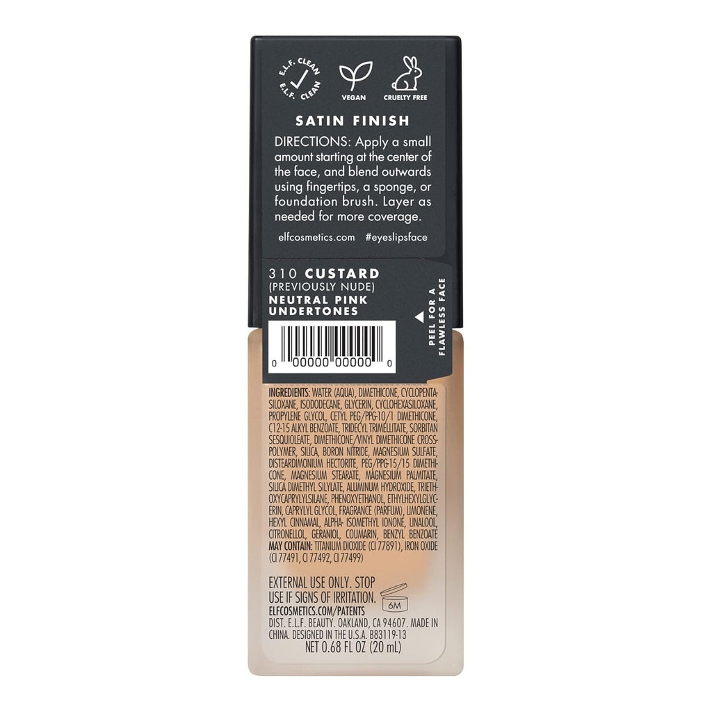 ELF Flawless Satin Foundation - Custom Shade Selection