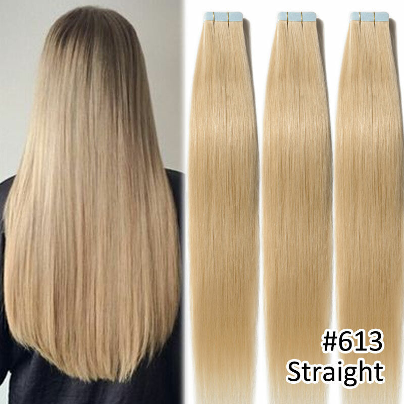 Remy Human Hair Tape-In Extensions - Highlight Ombre 100G