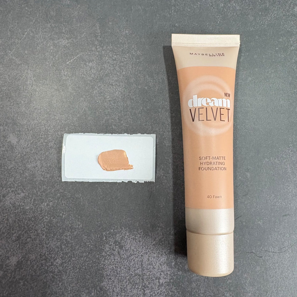 Maybelline Dream Velvet Foundation 40 FAWN 30ml Hydrating (3 Pack) Sealed